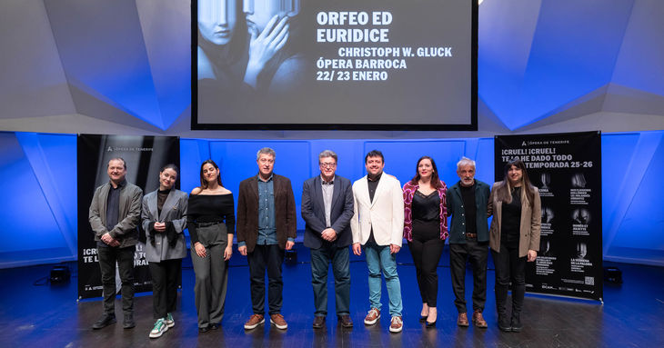 Ópera de Tenerife abre el año con 'Orfeo ed Euridice' enero 2026