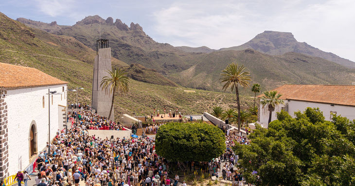 La Pasión de Adeje reúne a centenares de personas y refuerza su puesta en escena tenerife abril 2026