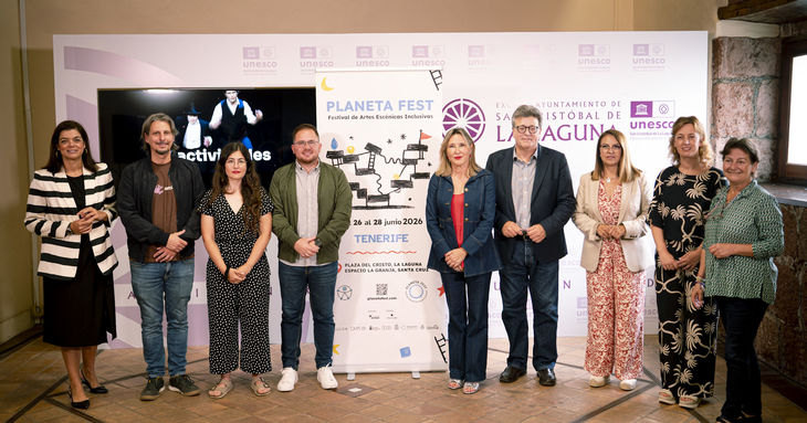 Presentación de Planeta Fest, artes escénicas inclusivas en Tenerife junio 2026