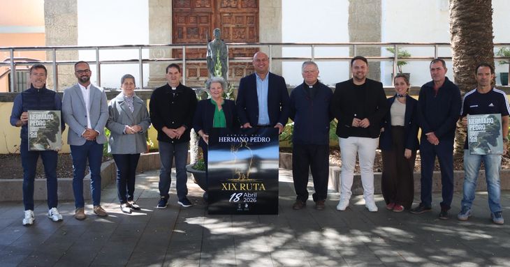 La XIX Ruta del Camino del Hermano Pedro y la I Vertical refuerzan el valor cultural y social del primer santo canario abril mayo tenerife 2026