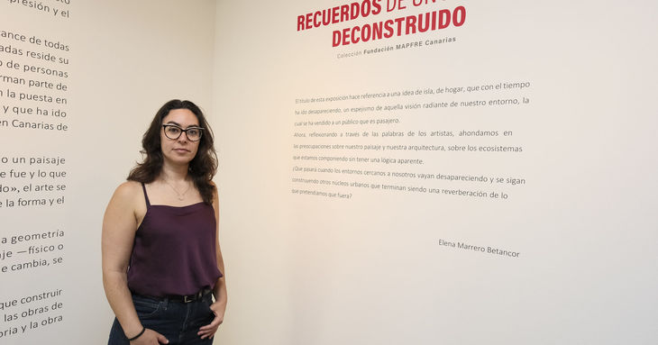'Recuerdos de un paisaje deconstruido' arte tenerife septiembre 2025 la laguna