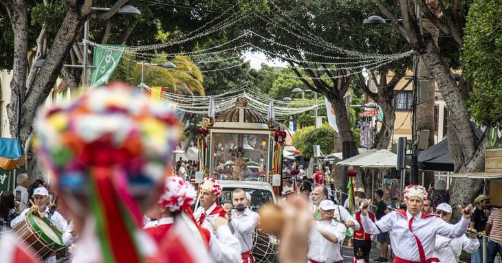 Adeje cierra sus Fiestas Patronales con la tradicional romería en honor a la Virgen de la Encarnación, Santa Úrsula y San Sebastián 2025 tenerife