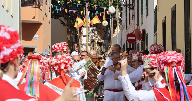 La Romería despide las fiestas de San Antonio Abad en Arona tenerife enero 2026