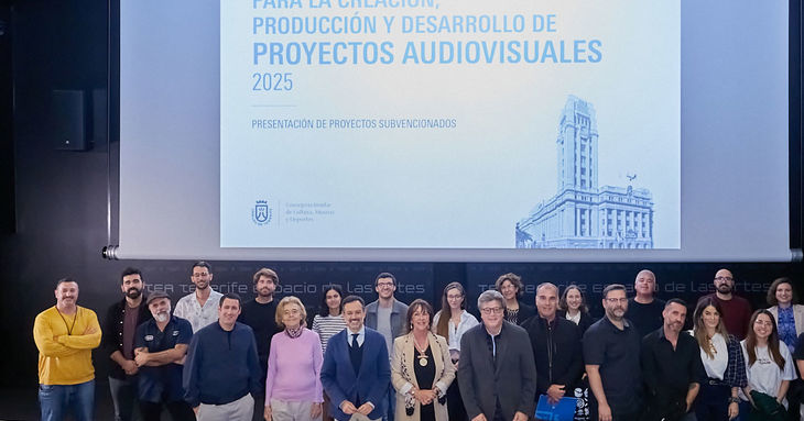 El Cabildo de Tenerife destina 800.000 euros para 27 proyectos audiovisuales en Tenerife tenerife diciembre 2025