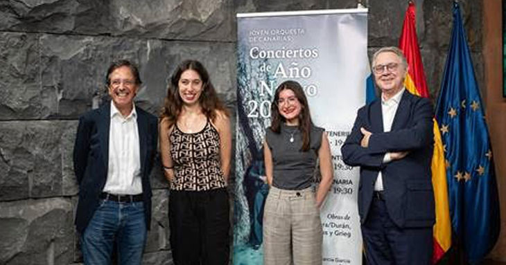 La Joven Orquesta de Canarias inaugura 2026 con sus tradicionales conciertos de Año Nuevo tenerife diciembre 2025