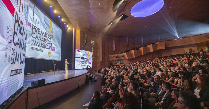 Séptima edición de los Premios Canarios de la Música en La Laguna tenerife diciembre 2025