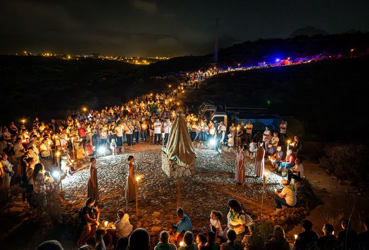  rogativa nocturna de las Lustrales en Adeje tenerife 2025