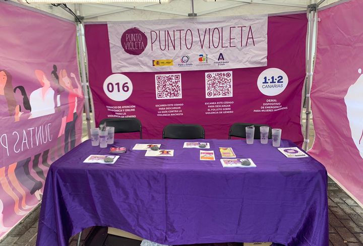 arona carnaval cristianos punto violeta tenerife