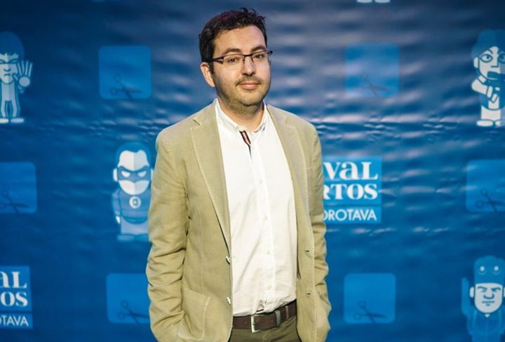 Darío López, presentador de la XX edición del Festival de Cortos Villa de La Orotava