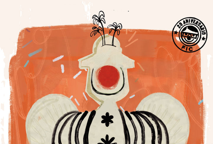 detalle cartel xx fic 2026 Festival Internacional Clownbaret