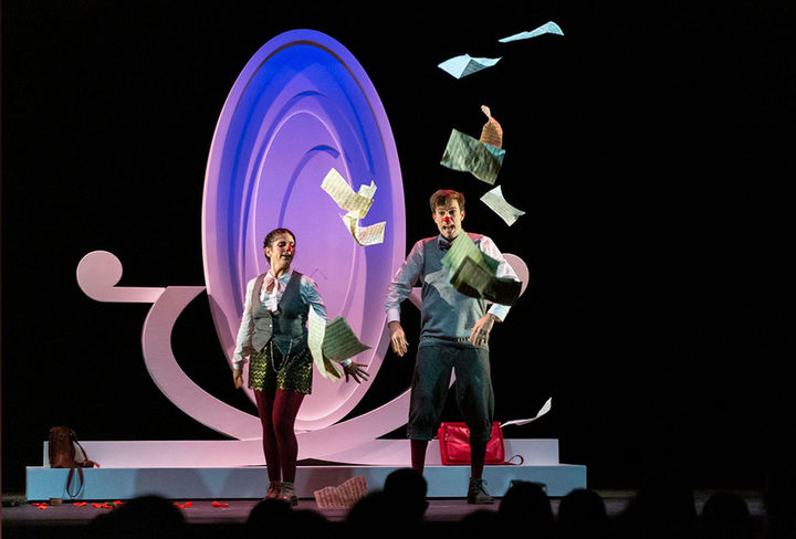 ‘Do Re Gi Ra Sol ¡Clown!’, teatro pedagógico en torno al universo del arte, en el Espacio La Granja  El espectáculo, que experimenta con la creatividad y la naturaleza al más puro estilo clown, se lleva a escena este domingo 4 a las 12.00 horas  ‘Do Re Gi