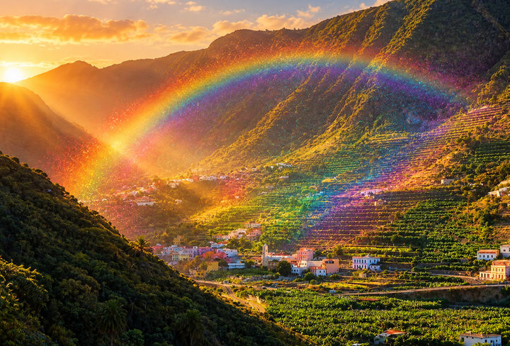 hermigua red arcoiris la gomera 2026 septiembre