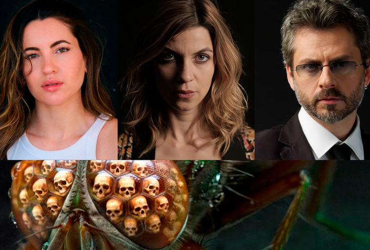 Ivana Baquero, Juanma Bajo Ulloa y Natalia Tena en Isla Calavera 2026 tenerife