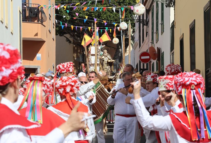 La Romería despide las fiestas de San Antonio Abad en Arona tenerife enero 2026