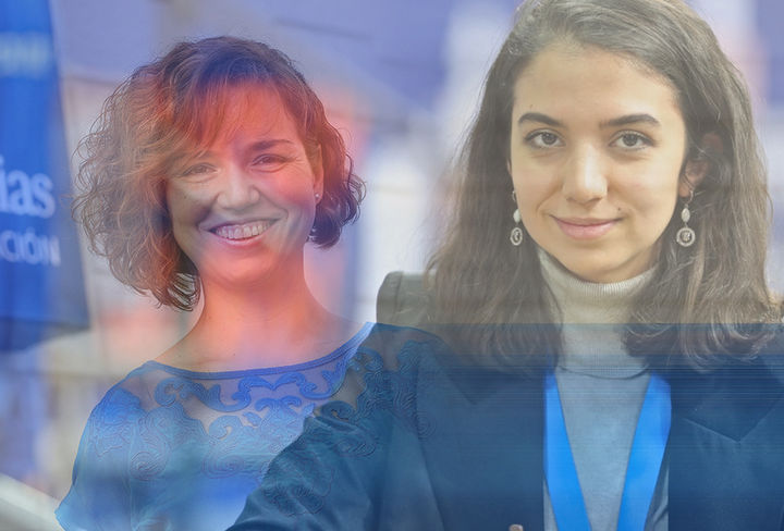 Sara Khadem y Sabrina Vega