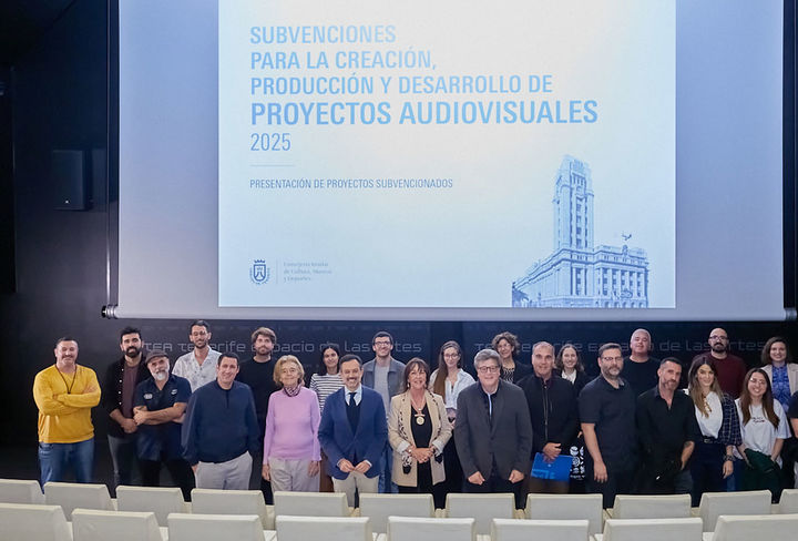  800.000 euros para 27 proyectos audiovisuales en Tenerife