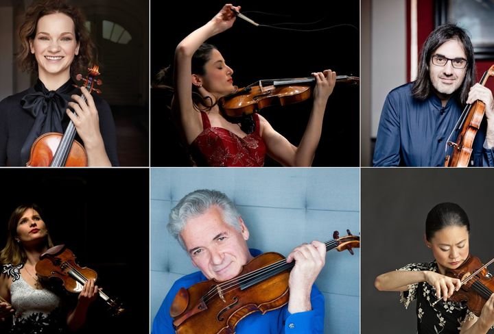 Violinistas FIMC 41 festival música canarias 2025
