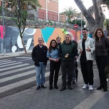 Santa Cruz inaugura el mural de Los Gladiolos tenerife enero 2026