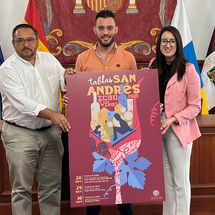Icod de los Vinos presenta las tradicionales Tablas de San Andrés 2025 noviembre tenerife 