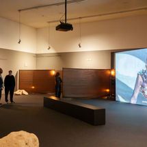 Cabello/Carceller inauguran en el museo TEA 'Notas al pie' santa cruz tenerife abril 2026