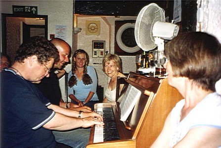 Sing-song at the White Swan