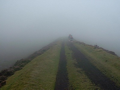 The old railway track