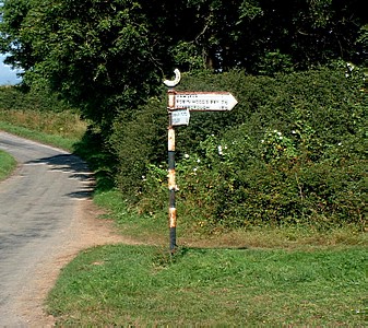 Sign to Robin Hood's Bay