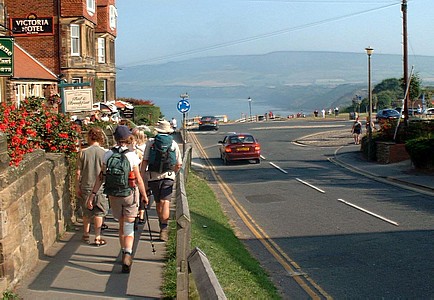 Entering Robin Hood's Bay