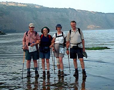 Dipping our boots in the North Sea