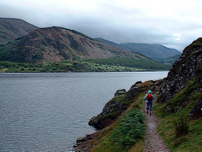 Path round Ennerdale Water