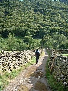 Rejoining the path from Stonethwaite