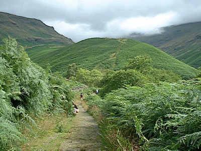 Path up to Great Tongue