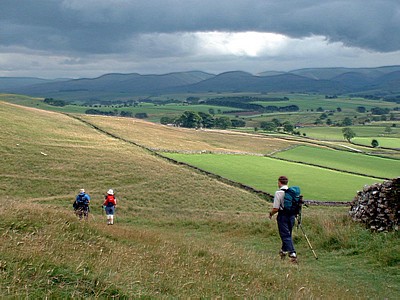 The path down to Orton