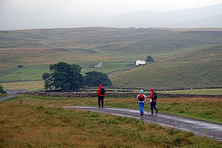 The road over the moors
