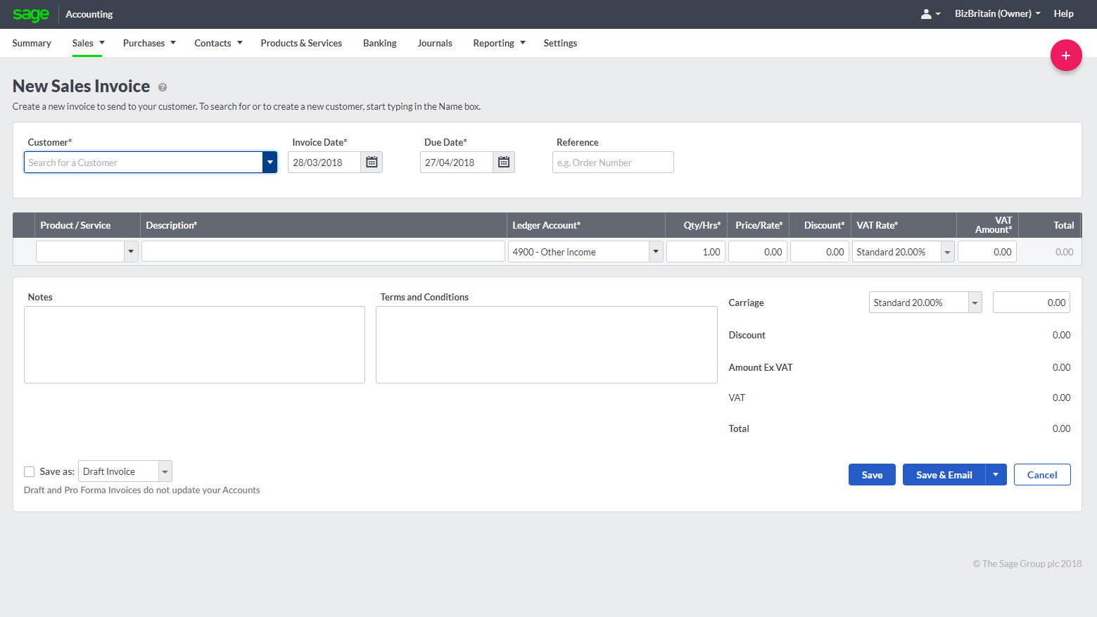 Sage Cloud Accounting Login The Fun Accountant