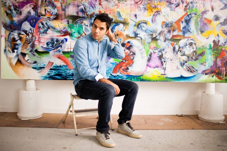 Ali Banisadr Portrait Blain Southern