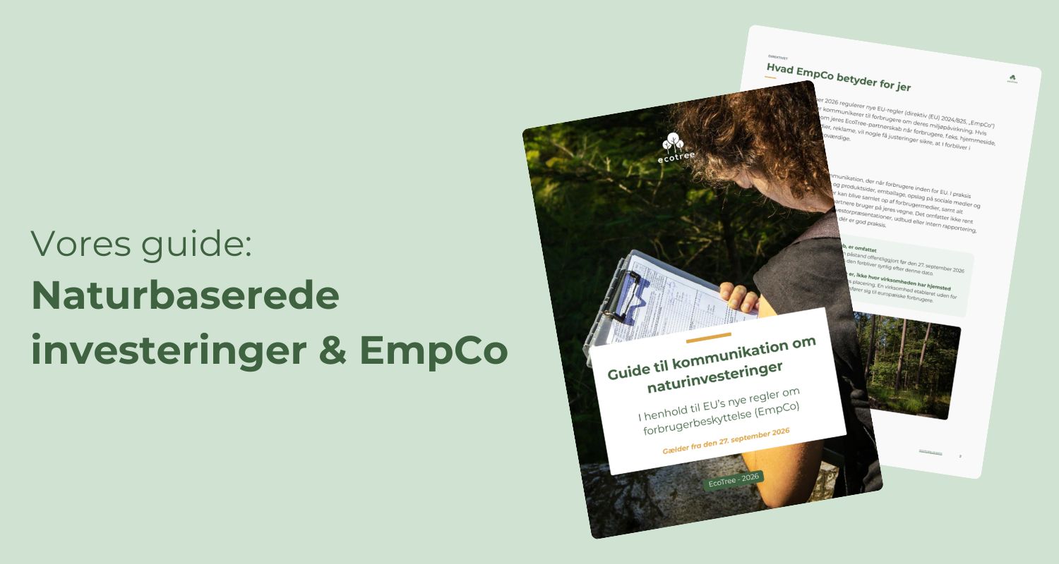Vores guide til kommunikation om naturinvesteringer under EmpCo 