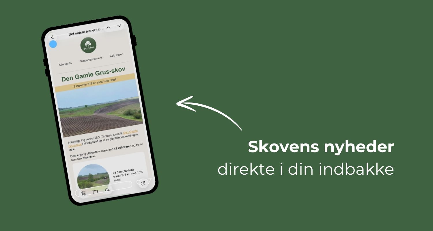 Skovens nyheder direkte i din indbakke