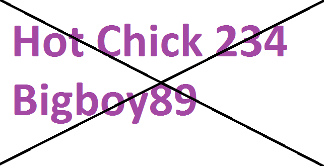 dating site username idea