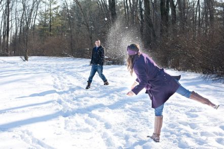 Dating in Snowy Weather