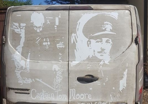 Ruddy Muddy makeover for Captain Tom