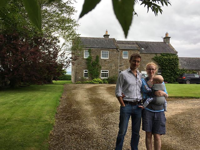 Couple take pride in their muddy matched roots