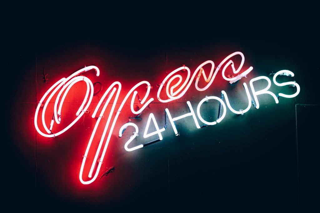lavori notturni 24 hours