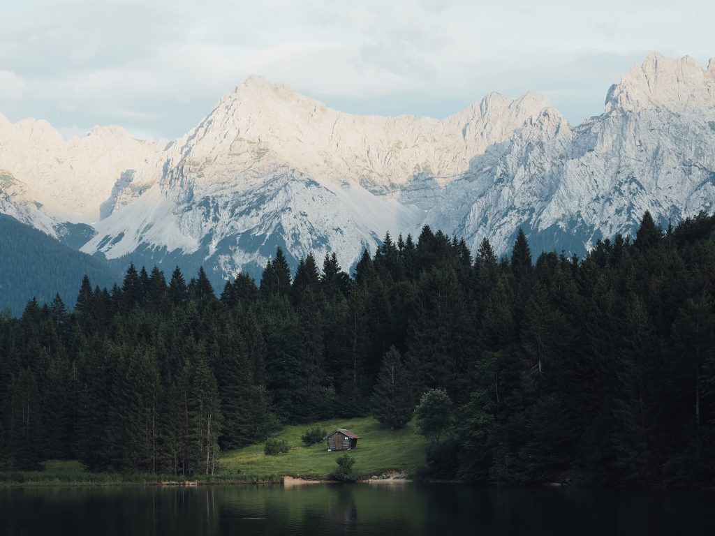 Der Eibsee aufgenommen mit der OM-D E-M5 Mark III