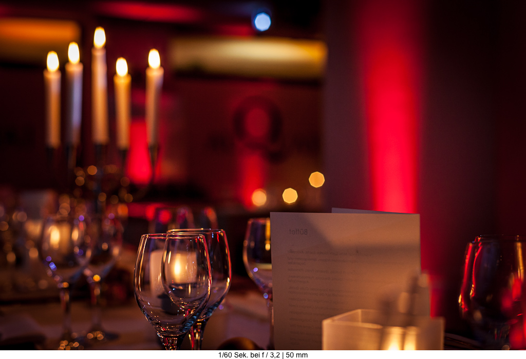 Blende und Tiefenschärfe Dinner - Calumet Magazin