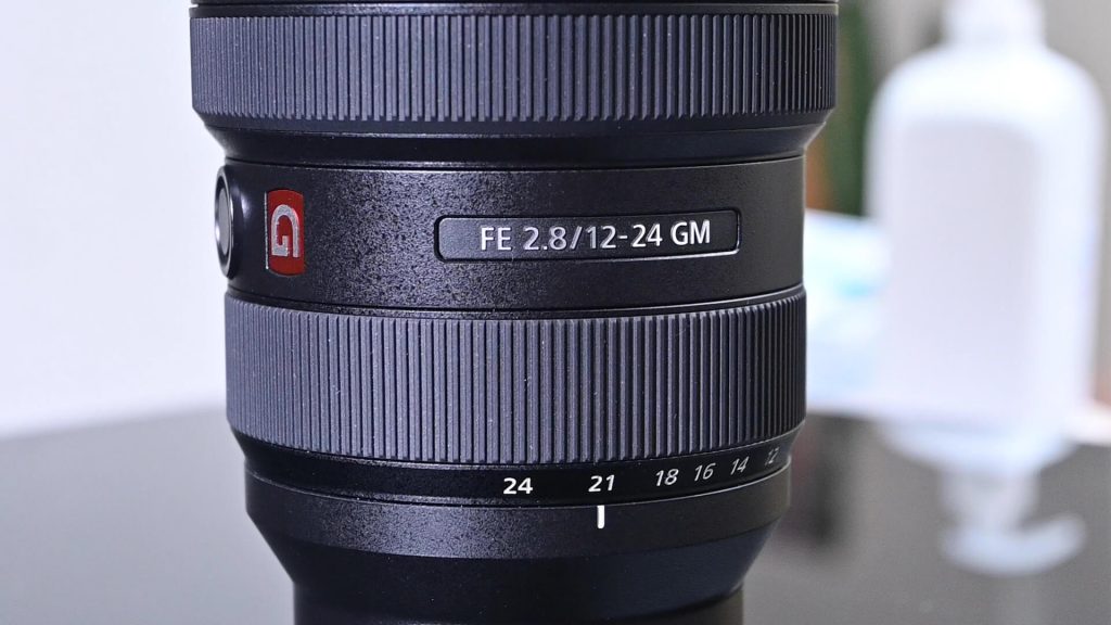 Sony 12-24 mm F2.8 G-Master Nahaufnahme
