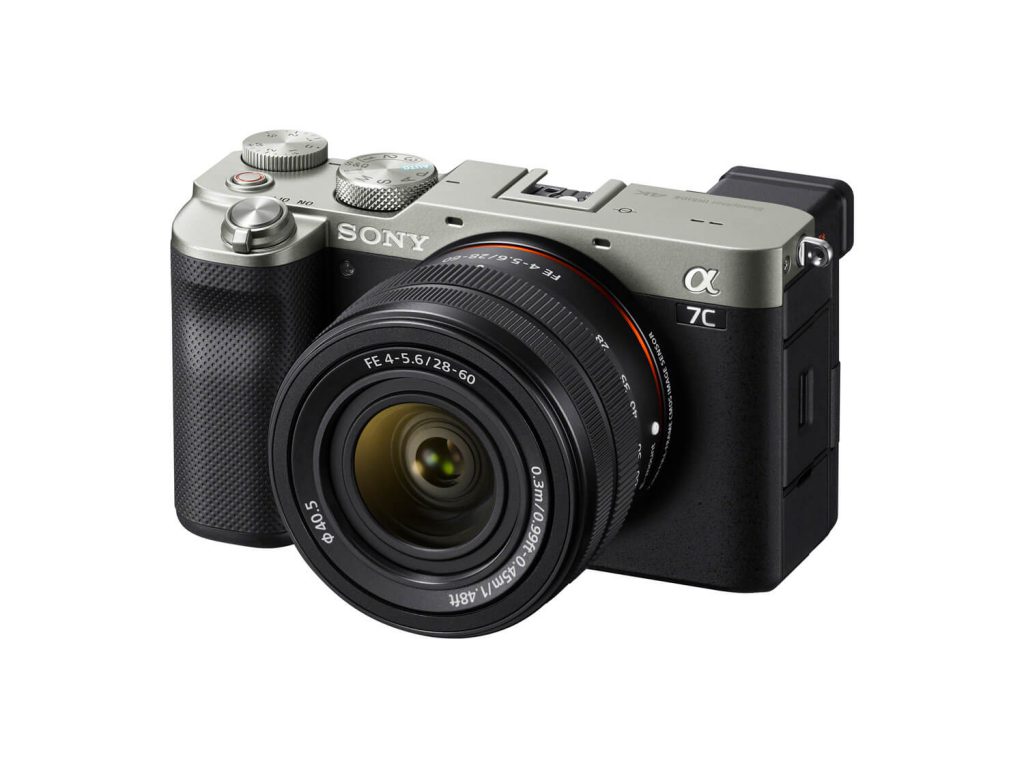 A7C von Sony in silber