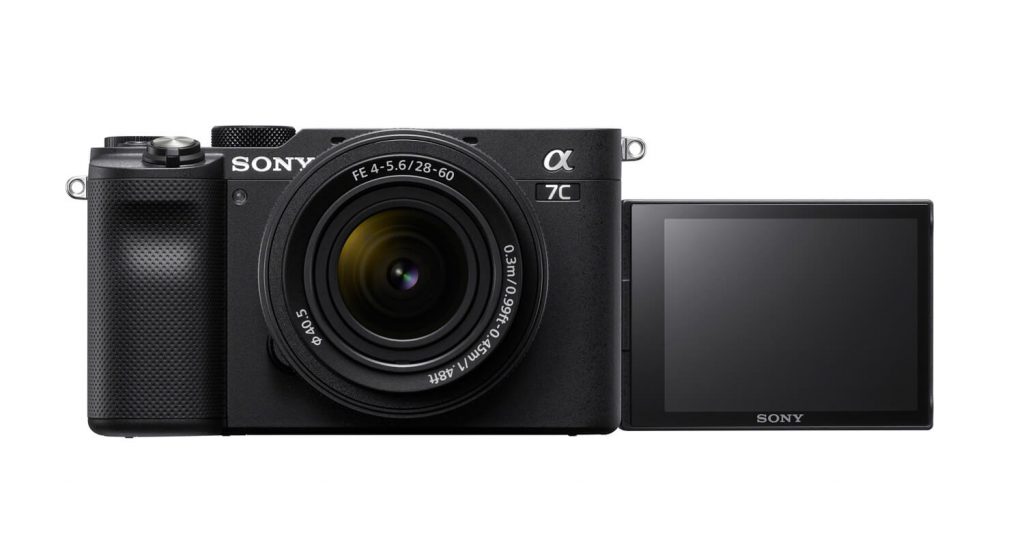 Sony alpha 7 C Display