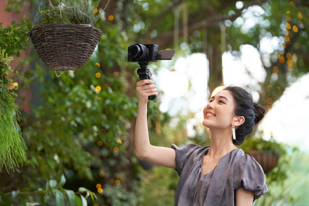 Sony A7C - Filmen mit Stativ-Griff