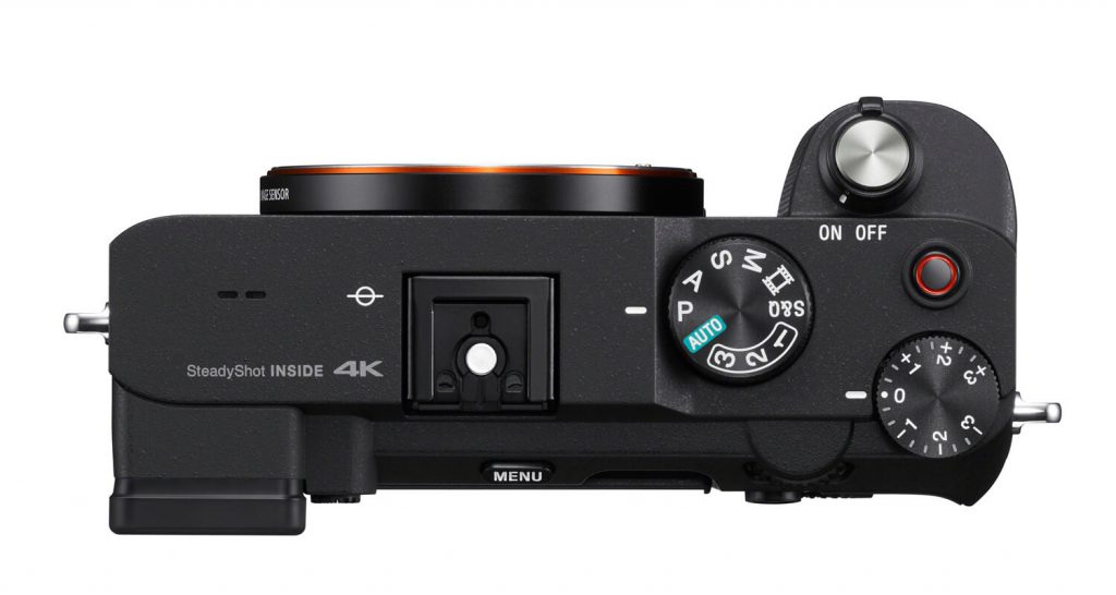 Sony Alpha 7 C von oben